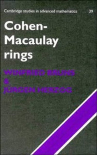 Winfried Bruns, Jürgen Herzog — Cohen-Macaulay rings
