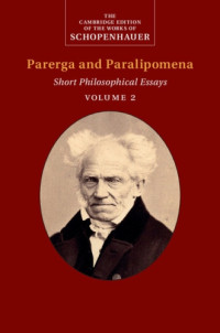 Arthur Schopenhauer — Parerga and Paralipomena Vol.2
