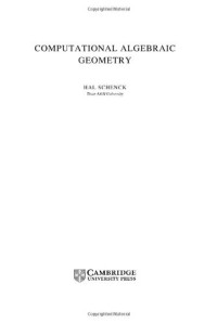 Hal Schenck — Computational algebraic geometry