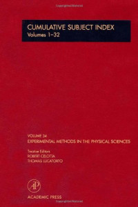 Marc De Graef, Thomas Lucatorto — Cumulative Subject Index