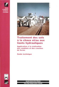 Setra — Traitement des sols à la chaux et ou aux liants hydrauliques