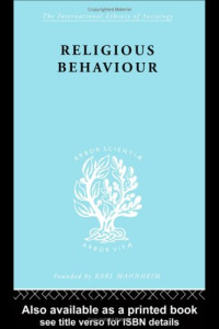 Michael Argyle — The Sociology of Religion: Religious Behaviour
