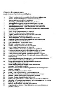 Angeniol B., Lejeune-Jalabert M. — Calcul differentiel et classes caracteristiques en geometrie algebrique