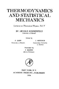 Sommerfeld A. — Thermodynamics and Statistical Mechanics