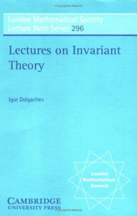 Igor Dolgachev — Lectures on invariant theory