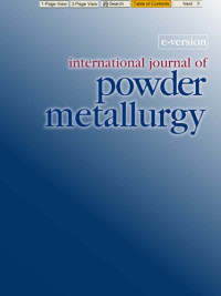 Alan Lawley — International Journal of Powder Metallurgy Volume 46 Issue 6