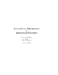 Schaub H., Junkins J.L. — Analytical mechanics of aerospace systems