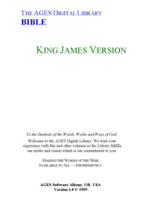 AGES Digital Library — The Holy Bible - New Testament - King James Version