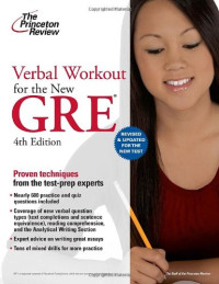 Princeton Review — Verbal Workout for the New GRE, 4th Edition