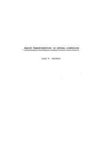 Lars Ahlfors — Möbius transformations in several dimensions