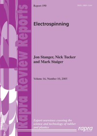 Jon Stranger, Nick Tucker, Mark Staiger — Electrospinning