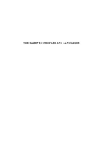 Péter Hajdú — The Samoyed Peoples and Languages