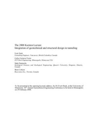 Hoek Evert. — Papers and Lectures on Rock Mechanics (1983-2009)