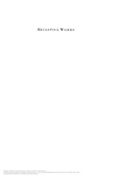 Kumkum Sangari, Sudesh Vaid — Recasting Women: Essays in Indian Colonial History