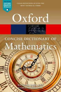 Richard Earl, James Nicholson — The Concise Oxford Dictionary of Mathematics