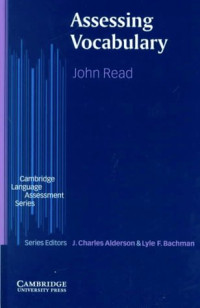 John Read — Assessing Vocabulary (Cambridge Language Assessment)