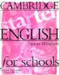 Diana Hicks — Cambridge English for schools Starter Workbook