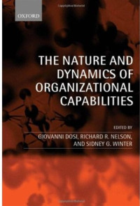 Giovanni Dosi, Richard R. Nelson, Sidney G. Winter — The Nature and Dynamics of Organizational Capabilities