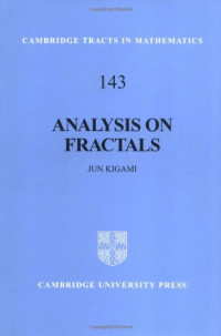 Jun Kigami — Analysis on Fractals
