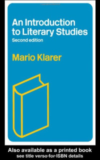 Mario Klarer — An Introduction to Literary Studies