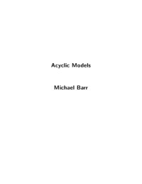 Michael Barr — Acyclic Models