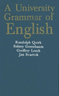 A Comprehensive Grammar of the English Language | Randolph Quirk ...