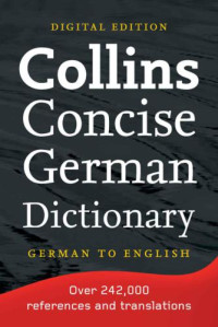  — Collins Concise German-English Dictionary (digital edition for Kindle)
