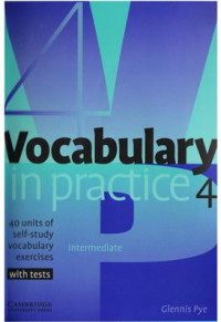 Pye Glennis. — Vocabulary in Practice 4. Intermediate