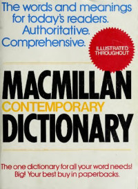 W. D. Halsey — Macmillan Contemporary Dictionary