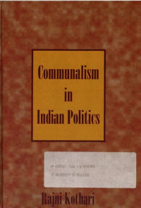 Rajni Kothari — Communalism in Indian politics