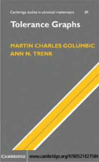 Martin Charles Golumbic, Ann N. Trenk — Tolerance Graphs