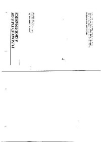 John David Anderson — Fundamentals Of Aerodynamics