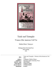 Marilyn Mayer Culpepper — Trials and Triumphs