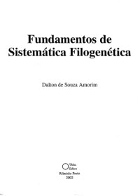 Amorim — Fundamentos de Sistemática Filogenética
