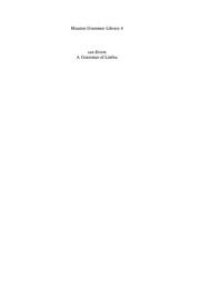 George van Driem — A Grammar of Limbu
