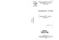 Thomas J.M. — Differential systems