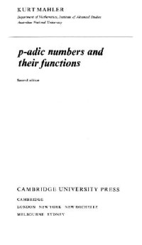 Mahler — p-adic numbers and their functions