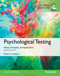 Robert J. Gregory — Psychological Testing: History, Principles and Applications (7th Edition)