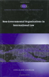 Anna-Karin Lindblom — Non-governmental organisations in international law