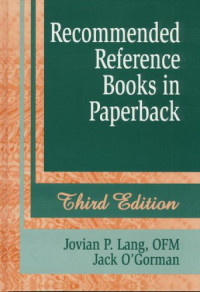 OFM, Jovian P. Lang, Jack O'Gorman — Recommended Reference Books in Paperback (Third Edition)