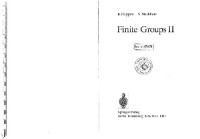 and Huppert — Finite groups