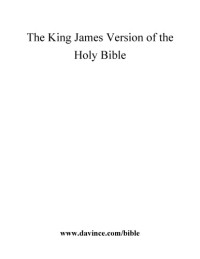 coll. — The King James Version of the Holy Bible