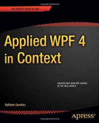 Raffaele Garofalo — Applied WPF 4 in Context