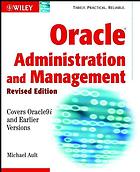Michael R Ault — Oracle administration and management