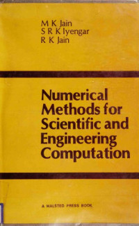 M. K. Jain, S. R. K. Iyengar, R. K. Jain — Numerical Methods for Scientific and Engineering Computation