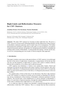 M. Aizenman (Chief Editor) — Communications In Mathematical Physics - Volume 292