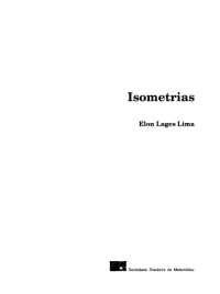 Elon Lages Lima — Isometrias