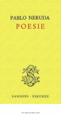 Pablo Neruda — Poesie
