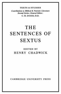 Henry Chadwick — The Sentences of Sextus
