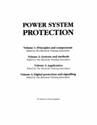 Institution Of Engineering And Technology, Electricity Training Assoc — Power System Protection Volumes 1-4